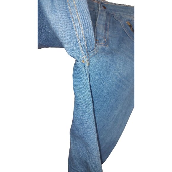 Vintage Lot of 5 Damaged Bell Bottom, Flare, Straight Leg Pants "As Is" - Picture 11 of 16